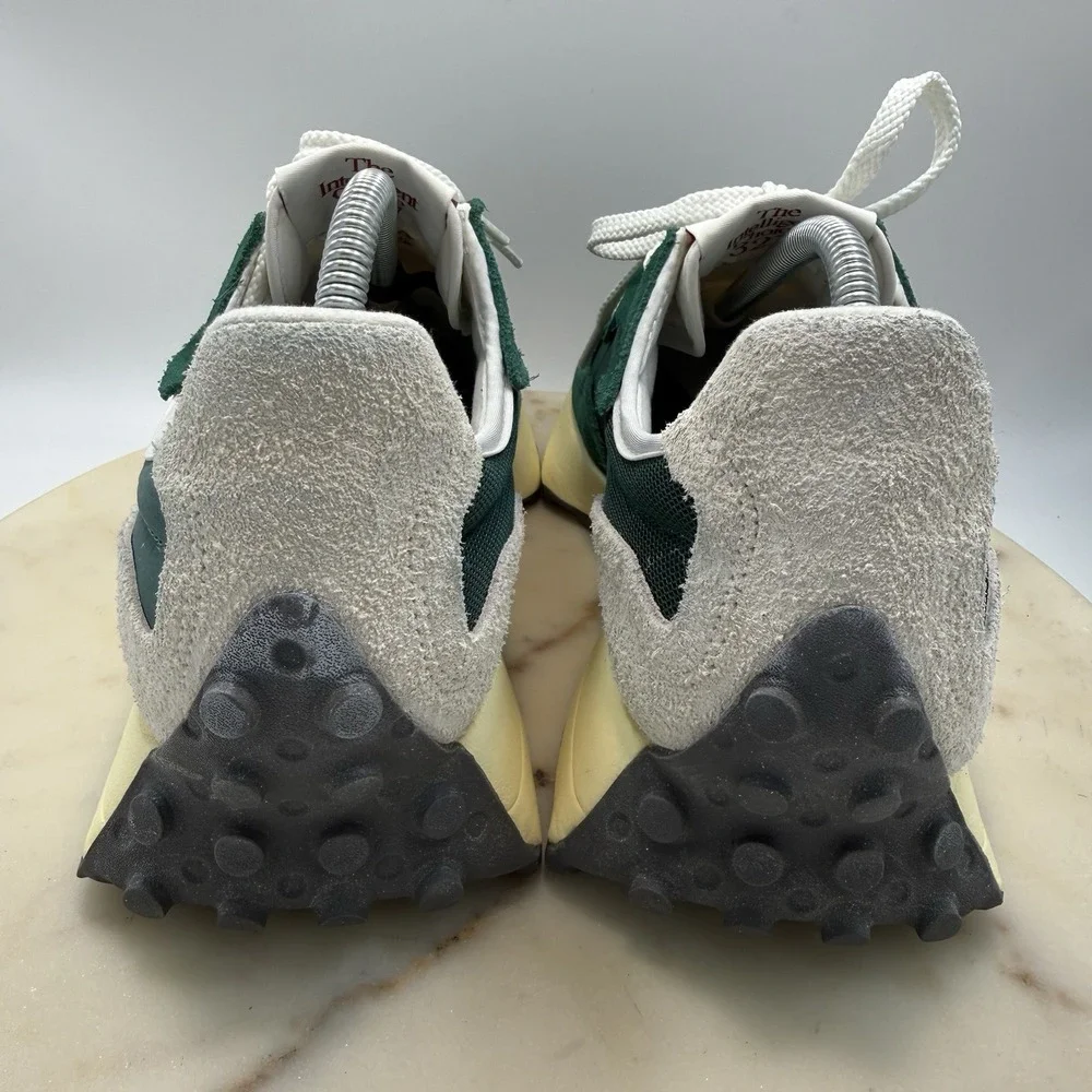 New Balance 327 Green White Suede Sneakers Men's 9.5 Retro Style Shoes U327WRG